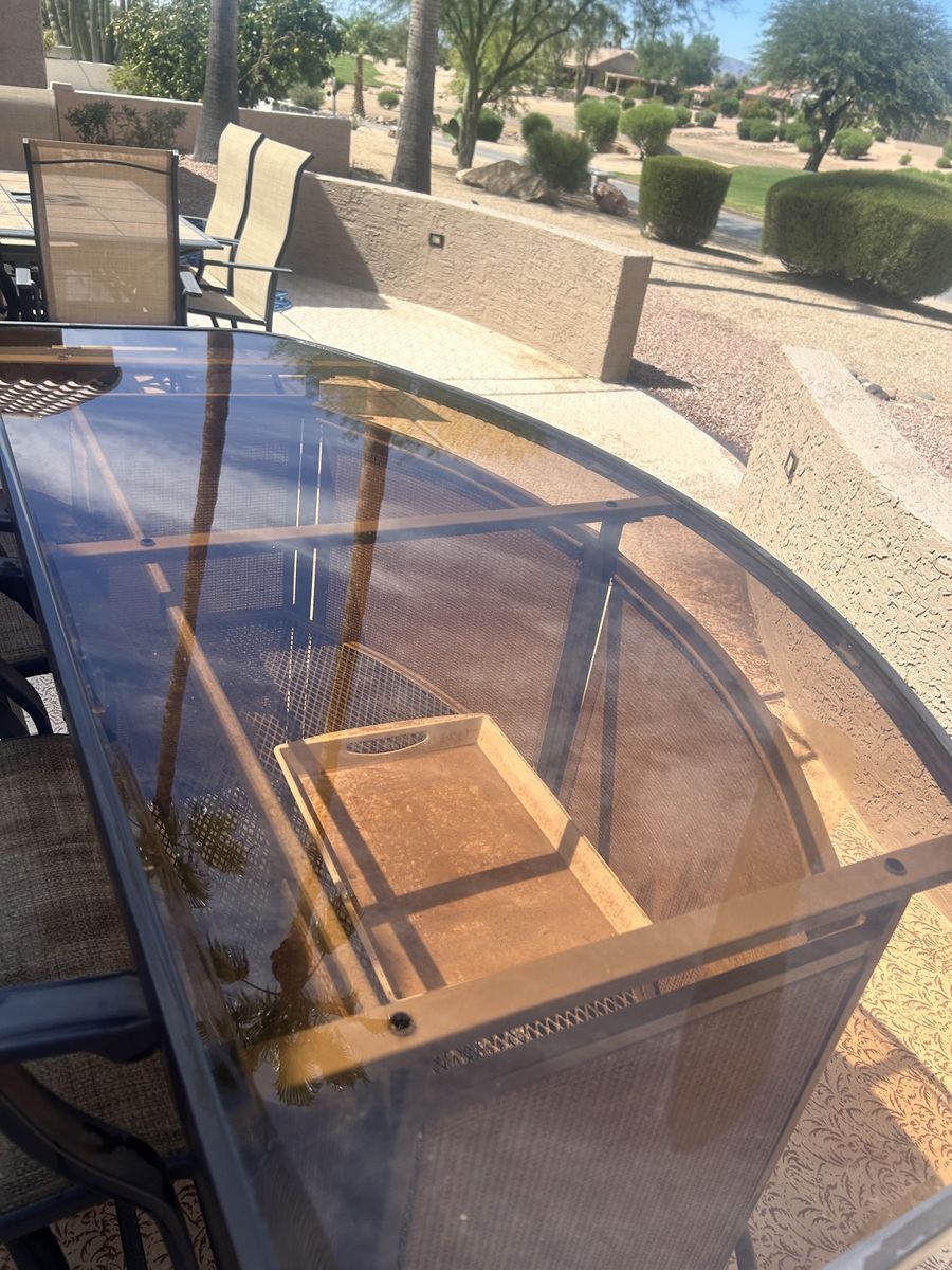 Crystal-clear patio glass in Sun City AZ