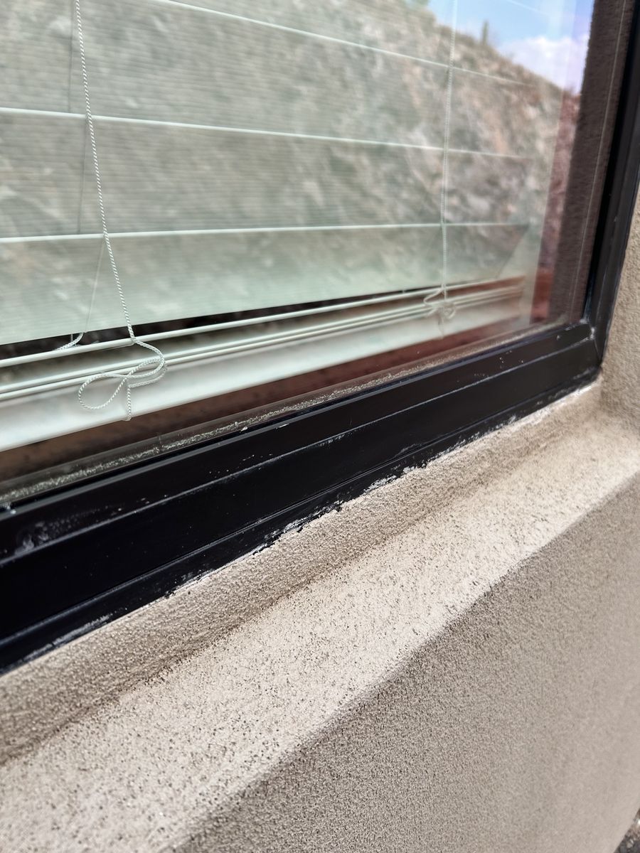 Detailed window sill and frame in Litchfield Park AZ